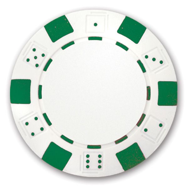 zonsondergang Plakken Openlijk Classic Personalized Poker Chips - Green Used Golf Balls |  Foundgolfballs.com