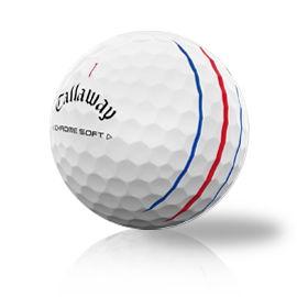 Custom Callaway Chrome Soft Triple Track 2024 Used Golf Balls - Foundgolfballs.com