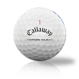 Custom Callaway Chrome Tour X Triple Track 2024 Used Golf Balls - Foundgolfballs.com