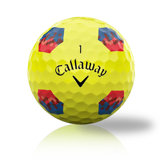 Callaway Chrome Soft TruTrack Yellow 2024 Used Golf Balls - Foundgolfballs.com