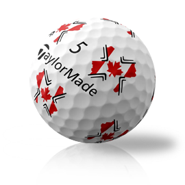 TaylorMade TP5 PIX Canada Edition Golf Balls Used Golf Balls - Foundgolfballs.com