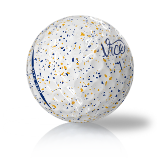 Vice Pro Plus Drip Orange And Blue Used Golf Balls - Foundgolfballs.com