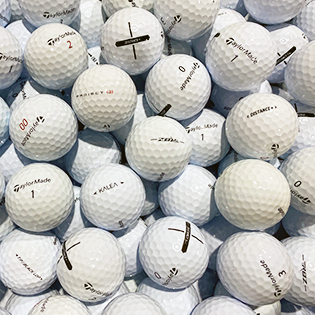 Custom TaylorMade Mix Used Golf Balls - Foundgolfballs.com