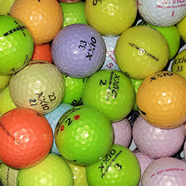 XXIO Color Mix Used Golf Balls - Foundgolfballs.com