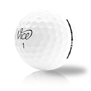 Custom Vice Pro Soft Hue White Used Golf Balls - Foundgolfballs.com