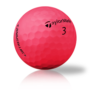 Custom TaylorMade Soft Response Red Golf Balls - Foundgolfballs.com